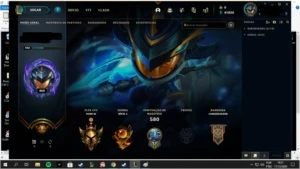 conta league of legends LOL