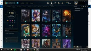 conta league of legends LOL