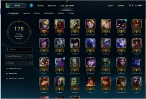 Conta PLATINA V  31 CHAMPS - League of Legends LOL