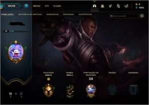CONTA GOLD - League of Legends LOL