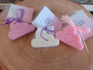 Sabonete Nuvem Feliz - Artesanato e Personalizados