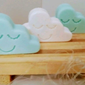 Sabonete Nuvem Feliz - Artesanato e Personalizados