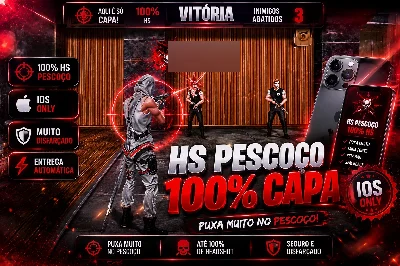Hs Pescoço Ios 100% Hs - Free Fire
