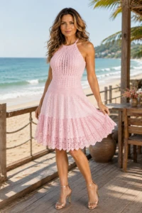 Vestido Yasmim - Artesanato e Personalizados