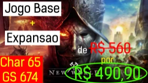 Conta New World LV 65  + Expansao (GS 674) - Perfect World PW