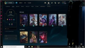 Conta LoL Platina 4 MMR bom (Leia Descrição) - League of Legends