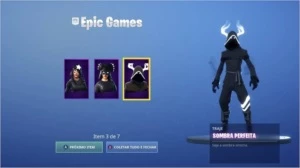 Vendo pacote sombrio *XBOX*(FORTINITE) - Fortnite
