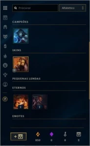 Conta League of Legends para Smurf LOL