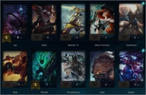Conta League of Legends para Smurf LOL