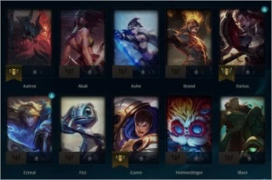 Conta League of Legends para Smurf LOL