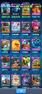 Conta Clash Royale Nível 42 (torre 14, 5 evoluções) 