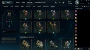 D4 LVL213 SKINS148 CHAMPS138 - League of Legends LOL