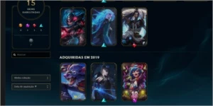 Conta Gold 2 Main ADC (Email) - League of Legends LOL
