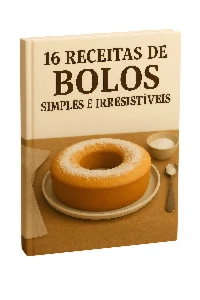 Ebook - 16 Receitas de Bolos Simples e Irresistíveis - eBooks