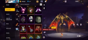 Conta Free Fire Gemada Prime 8