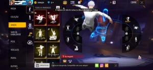 Conta Free Fire Gemada Prime 8