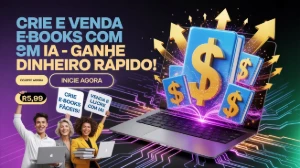 Crie e Venda E-books com IA – Ganhe Dinheiro Rápido! - Outros