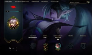 conta lol unraked lvl44 25 skins - League of Legends
