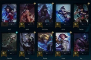 conta lol unraked lvl44 25 skins - League of Legends