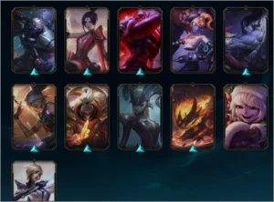 conta lol unraked lvl44 25 skins - League of Legends
