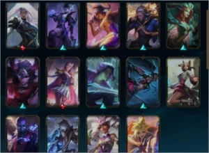conta lol unraked lvl44 25 skins - League of Legends