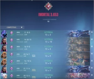 Conta valorant IMORTAL (troca de nick disponivel)