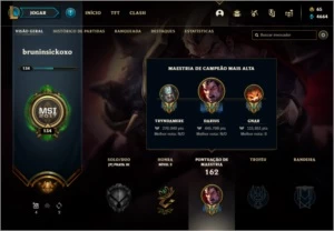 Conta LOL LvL 136 Sem Elo várias skins 81 champs - League of Legends