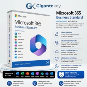Office Standard - Chave Original (Envio Automático/Rápido) - Softwares e Licenças