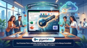 Office Standard - Chave Original (Envio Automático/Rápido) - Softwares e Licenças