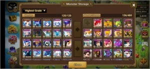 #305 Eleanor Verad Bastet Rica Hathor - Summoners War