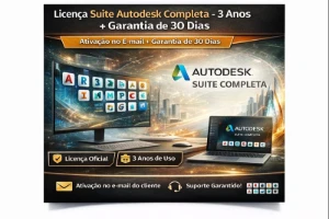 Suite Autodesk Completa  Mac/windows - Licenca 3 Anos