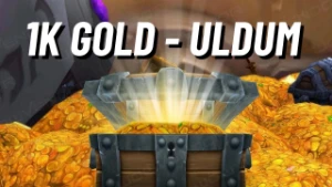 1K Gold Uldum- Wow - Blizzard