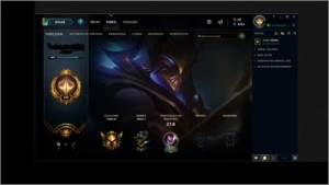 Conta league of legends bem top LOL