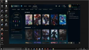 Conta league of legends bem top LOL