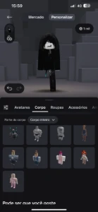 Conta roblox masculina + face malvadao + 1,4K robux
