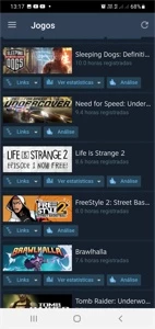 Vendo conta steam com 34 Jogos, mais de 500 reais em jogos