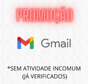 Contas Gmail/Hotmail/Outlook - Emails