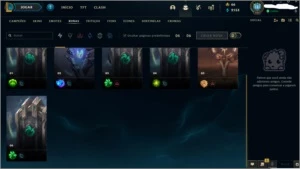 CONTA LOL NV 101 PRATA 1 COM MUITOS CAMPEÕES E 113 SKINS!!! - League of Legends