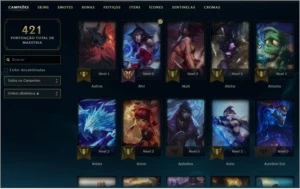 Conta League of Legends Diamante 4 (Mmr alto/ tds champs) LOL