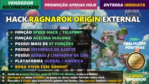 HACK RAGNAROK ORIGIN ✅ EXCLUSIVO E PRIVADO [RECOMENDADO] - Ragnarok Online