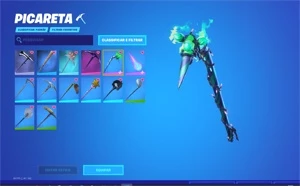 Conta Fortnite rara com wonder, ikonik, glow, mint e danças