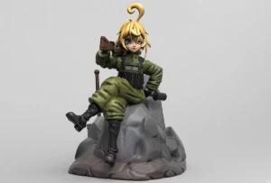 Tanya - Youjo Senki - Arquivo STL - Para Impressão 3D - Impressão 3D e STL