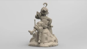 Tanya - Youjo Senki - Arquivo STL - Para Impressão 3D - Impressão 3D e STL