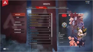 Herança Wraith - Apex Legends
