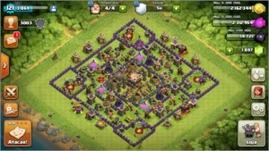 Conta com CV 11 - Clash of Clans