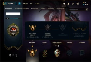 Conta Ouro 4 Baratinha - League of Legends LOL