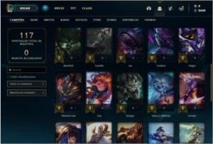 Conta Ouro 4 Baratinha - League of Legends LOL