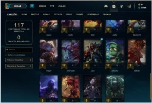 Conta Ouro 4 Baratinha - League of Legends LOL