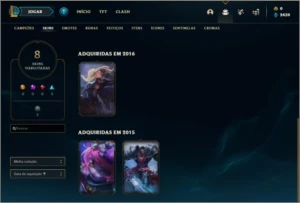 Conta Ouro 4 Baratinha - League of Legends LOL