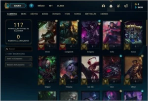 Conta Ouro 4 Baratinha - League of Legends LOL
